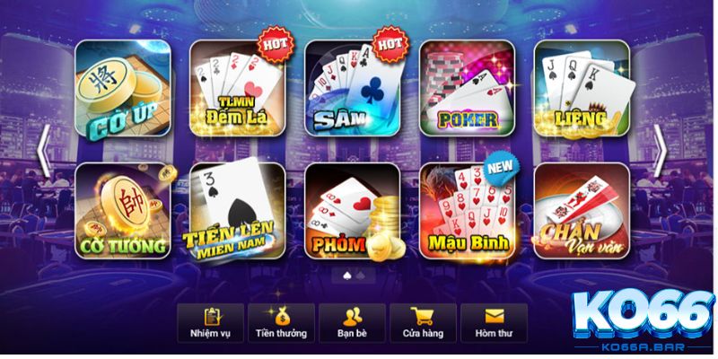 Cổng game online rất đa dạng