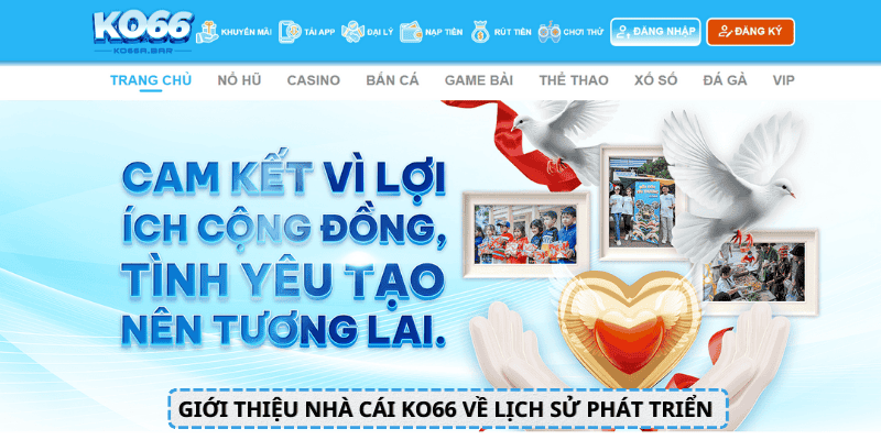 Giới thiệu nhà cái KO66 về lịch sử phát triển