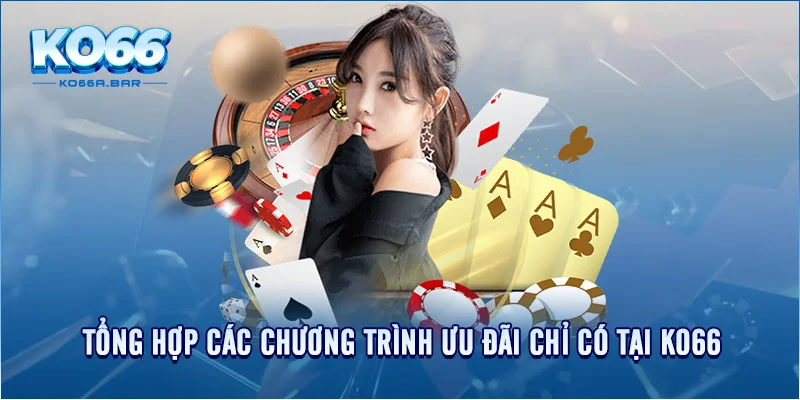 Tổng hợp các chương trình ưu đãi chỉ có tại KO66